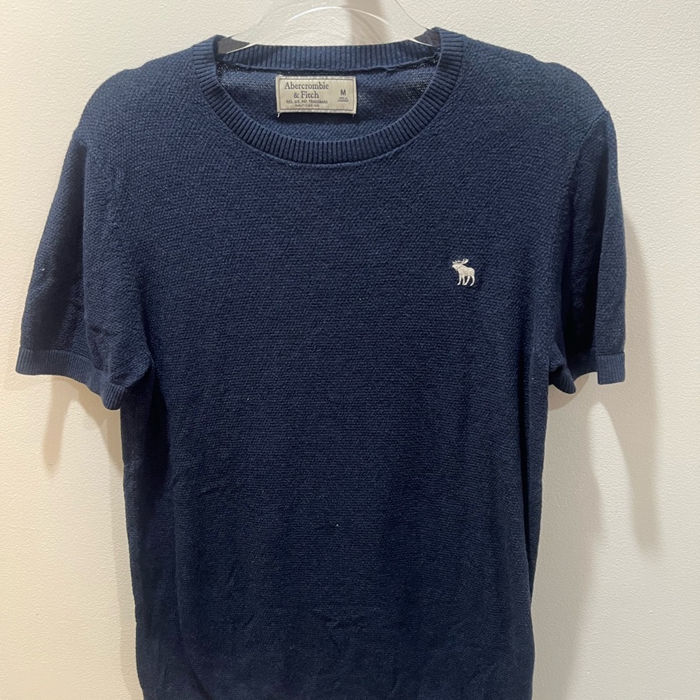 Abercrombie & Fitch Blue Short Sleeve Tee